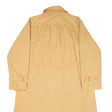 GOTZ MODELL Womens Trench Coat Orange M