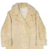 PANTHER Womens Overcoat Coat Beige M