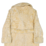 PANTHER Womens Overcoat Coat Beige M