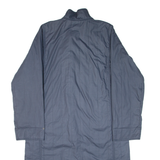 Womens Overcoat Coat Blue M