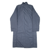 Womens Overcoat Coat Blue M
