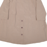 Womens Overcoat Coat Brown UK 12