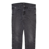 BOSS Mens Jeans Green Slim Straight Stone Wash W32 L33