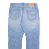 LEVI'S 505 Jeans Mens Blue Regular Straight W36 L30