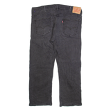 LEVI'S 569 Jeans Mens Green Loose Straight W38 L27