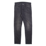 LEVI'S 512 Jeans Mens Grey Slim Tapered W29 L30