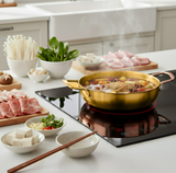 Anygleam Stock Pot Rainbow no.3-S Stainless Steel HotPot Without Lid Single-Layer Cooking Soup Noodle Sea Food Home Kitchen Restaurant Tools