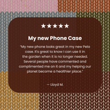 London Fog Knitted Patchwork iPhone 15 Case