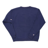 Age 13-14 Adidas Spellout Sweatshirt - XL Navy Cotton