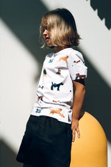 Kid's T-shirt with Cool Dogs