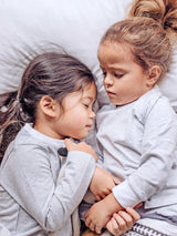 Toddler & Big Kid Cotton Knit PJ Set (Erawan Grey)