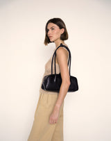 HYER GOODS La Strada East West Bag in Black #color_black