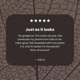 Chocolate Brown Leaf Veins Samsung Galaxy S23+(Plus) Case