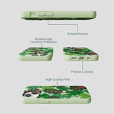 Sage Green Leafy Greens iPhone 13 Mini Case