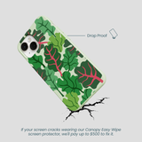 Sage Green Leafy Greens iPhone 13 Case