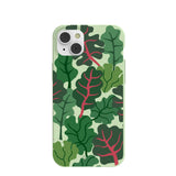 Sage Green Leafy Greens iPhone 14 Plus Case