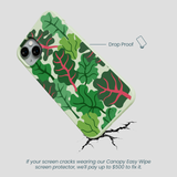 Sage Green Leafy Greens iPhone 14 Plus Case