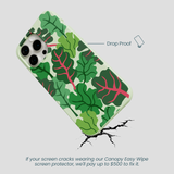 Sage Green Leafy Greens iPhone 14 Pro Max Case