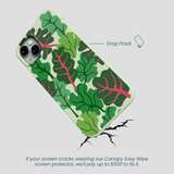 Sage Green Leafy Greens iPhone 15 Plus Case