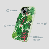 Sage Green Leafy Greens iPhone 15 Case
