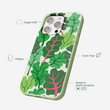 Sage Green Leafy Greens iPhone 16 Pro Max Case