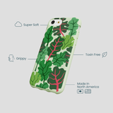 Sage Green Leafy Greens iPhone 6/6s/7/8/SE Case