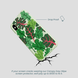 Sage Green Leafy Greens iPhone XR Case