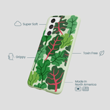 Sage Green Leafy Greens Samsung Galaxy S21 Case