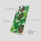 Sage Green Leafy Greens Samsung Galaxy S22 Case