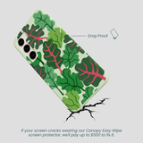 Sage Green Leafy Greens Samsung Galaxy S23+(Plus) Case