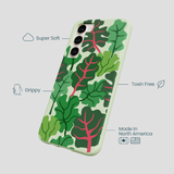 Sage Green Leafy Greens Samsung Galaxy S23+(Plus) Case