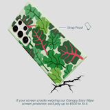 Sage Green Leafy Greens Samsung Galaxy S24 Ultra Case