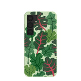 Sage Green Leafy Greens Samsung Galaxy S25 Case