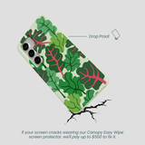 Sage Green Leafy Greens Samsung Galaxy S25 Case