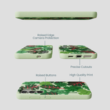 Sage Green Leafy Greens Samsung Galaxy S25 Case