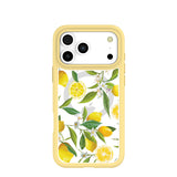 Clear Lemon Bloom iPhone 17 Pro Max Case With Sunbeam Ridge (MagSafe included)
