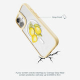 Clear Lemon Drop iPhone 17 Case With Sunbeam Ridge (MagSafe included)