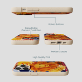 Seashell Leo Lion iPhone 15 Pro Case
