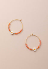 Earring A2207er03-2 Orange