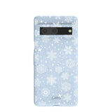 Powder Blue Let it Snow Google Pixel 7 Case
