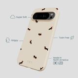Seashell Lil Dachshunds Google Pixel 10 Pro XL Case
