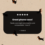 Seashell Lil Dachshunds Google Pixel 8 Pro Case