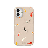 Seashell Lil Koi iPhone 16 Plus Case