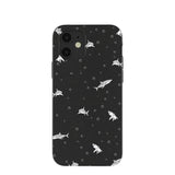 Black Lil Sharks iPhone 12/ iPhone 12 Pro Case