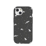 Black Lil Sharks iPhone 15 Case