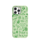 Sage Green Linear Entomology iPhone 15 Pro Max Case