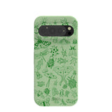 Sage Green Linear Entomology Google Pixel 9/9 Pro Case