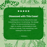 Sage Green Linear Entomology iPhone 14 Pro Case
