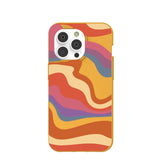 Honey Liquid Sunset iPhone 14 Pro Case