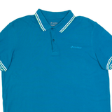 LOTO Mens Polo Shirt Blue 2XL